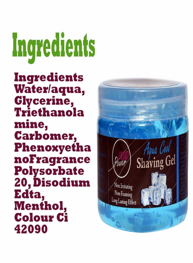 INDOPOWER® C176-AQUA COOL SHAVING GEL 200g. - Image 4